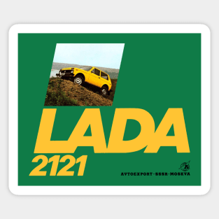 LADA NIVA 2121 - brochure Sticker